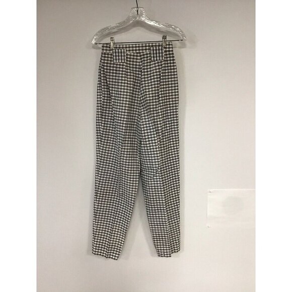 Vintage Palmettos Moms Size 7 Plaid Pants - Picture 1 of 2